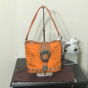 Montana West Buckle Collection Handbag